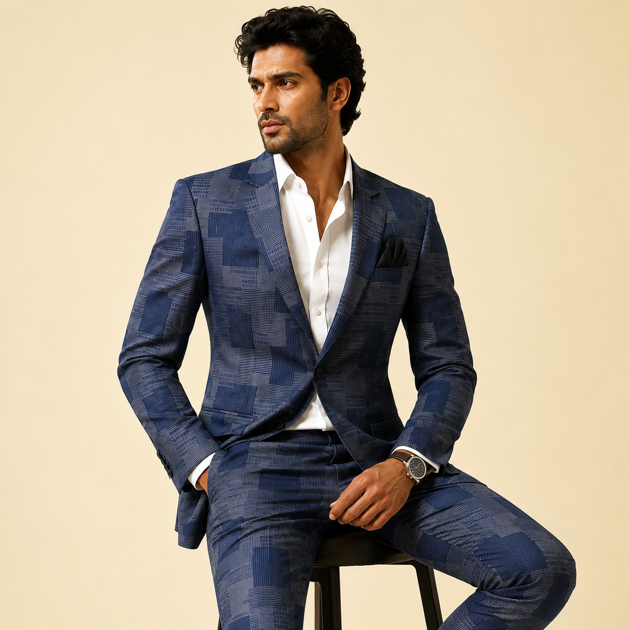 Midnight Mosaic Blazer