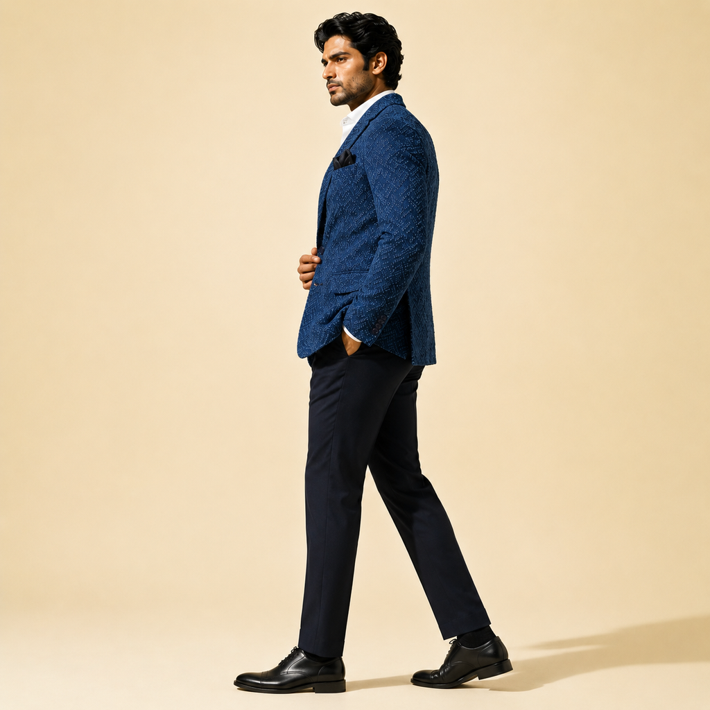 Azure Weave Blazer