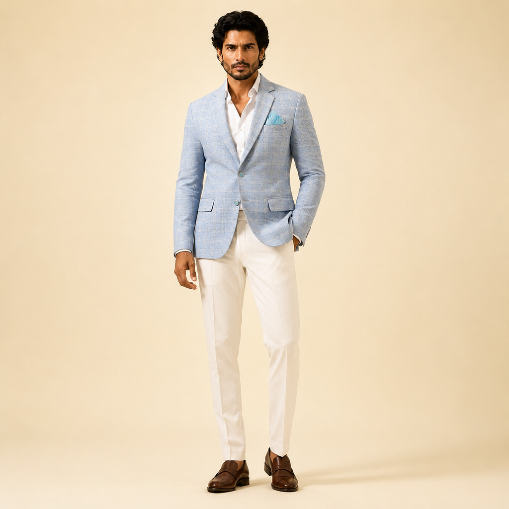 Skyline Linen Blazer