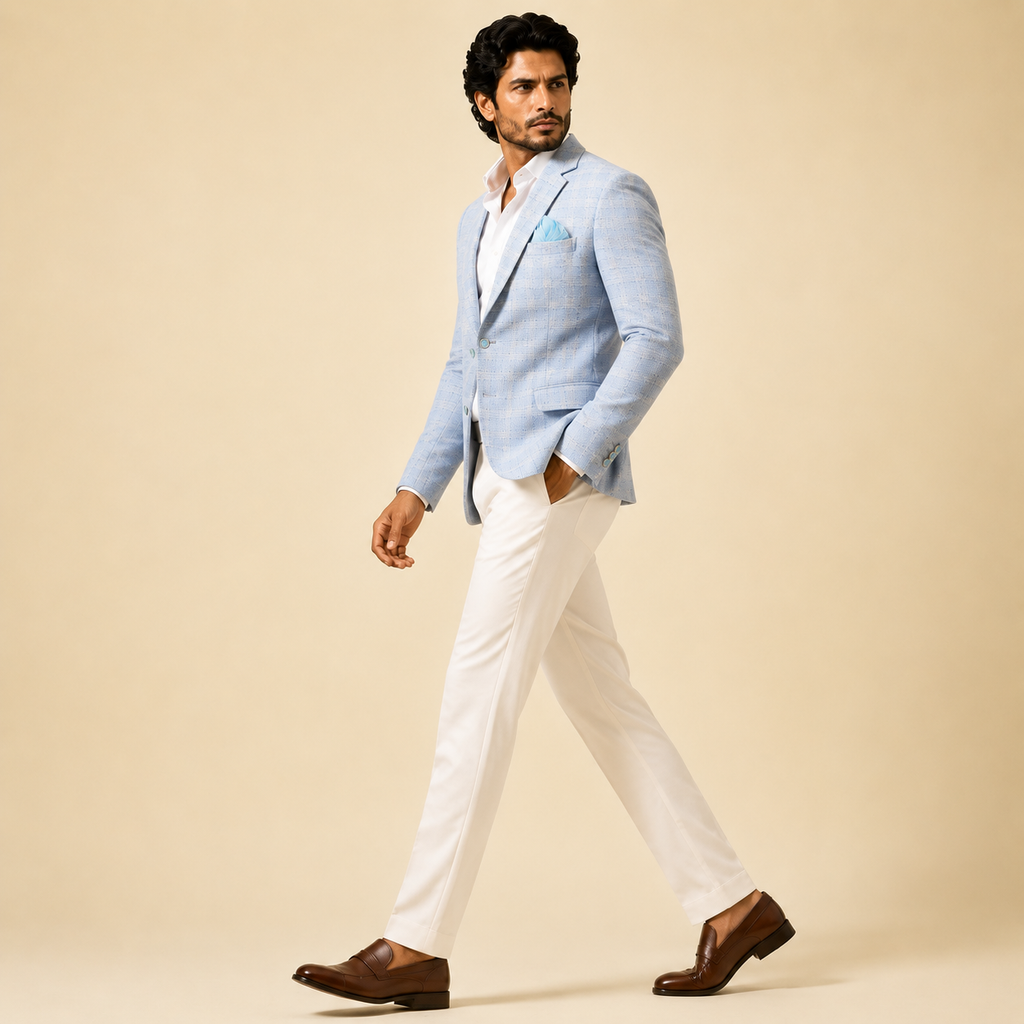 Skyline Linen Blazer