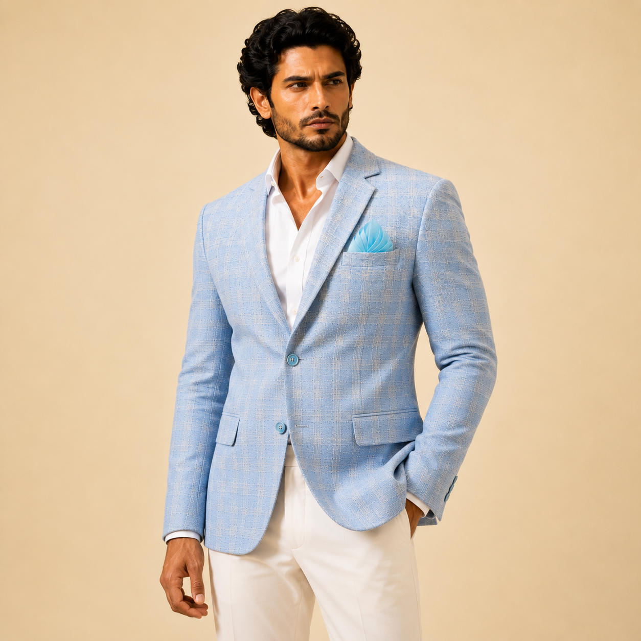 Skyline Linen Blazer