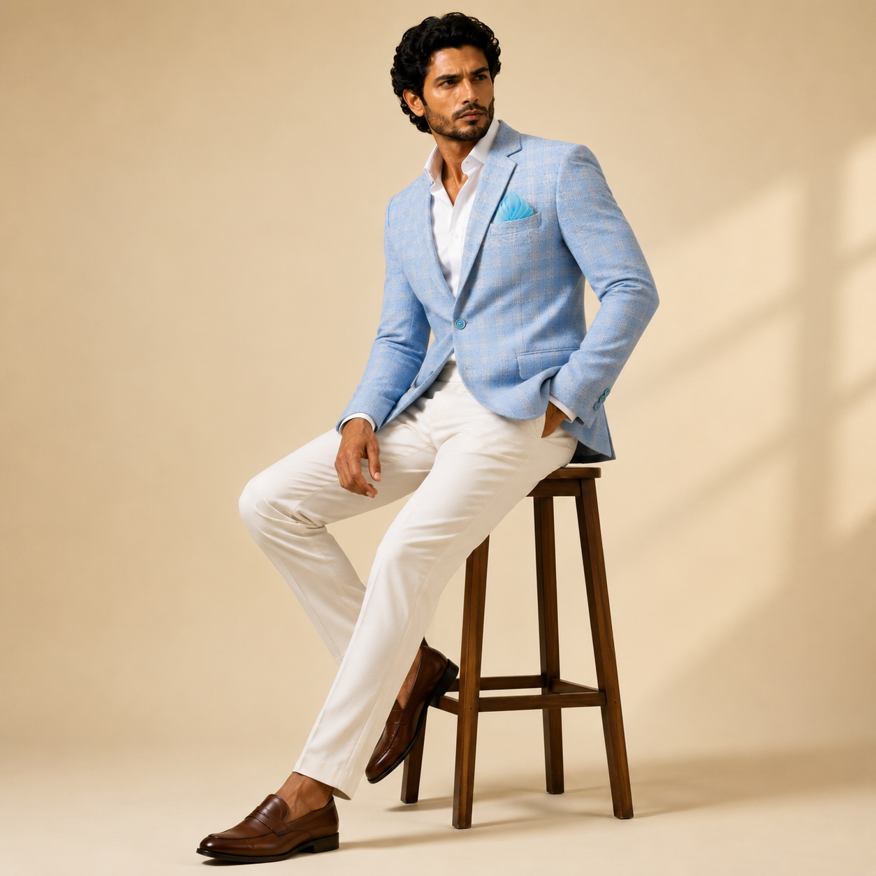 Skyline Linen Blazer