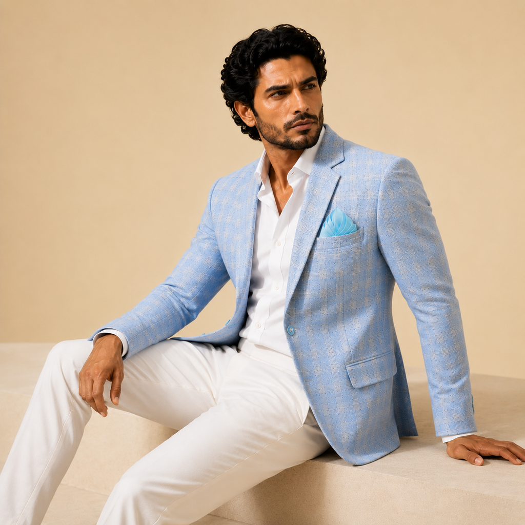 Skyline Linen Blazer