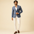 Sapphire Mosaic Blazer