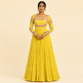 Sunlit Marigold Anarkali