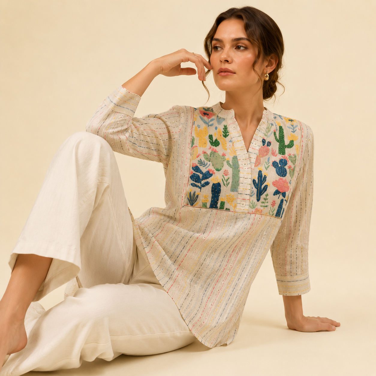 Botanical Atelier Tunic