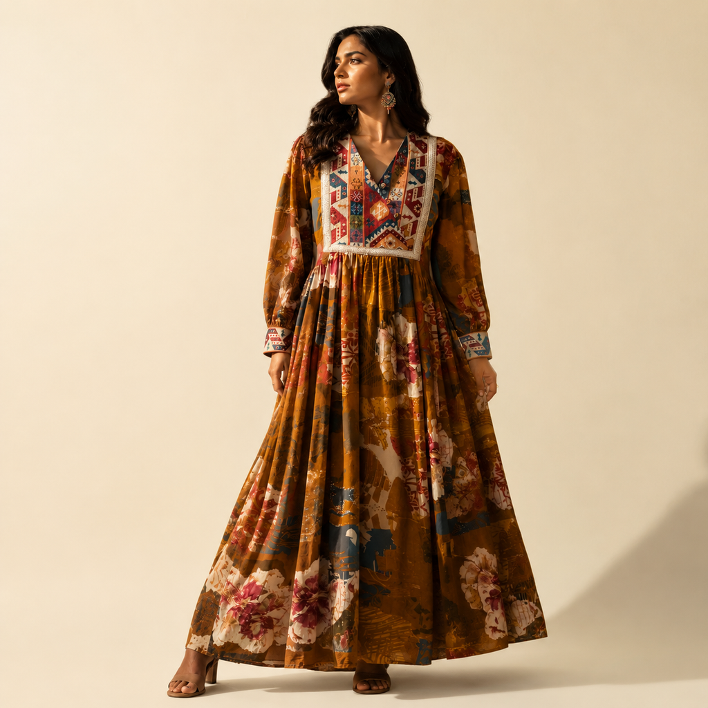 The Sienna Artisan Heritage Dress