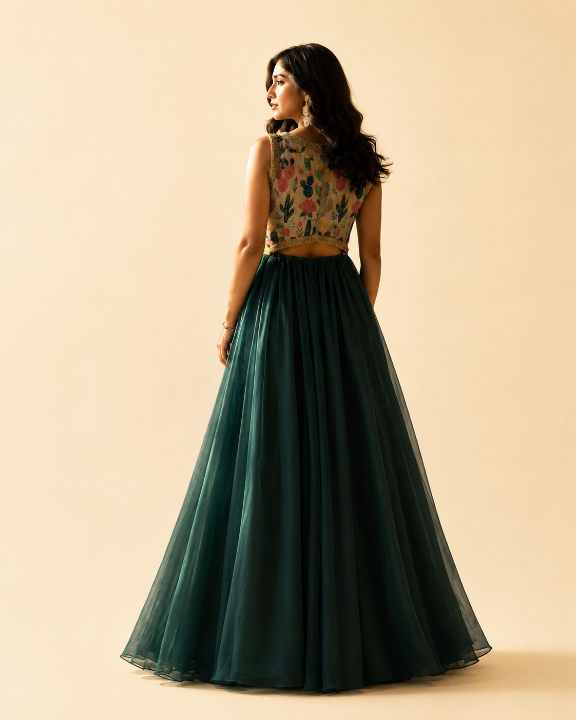 The Oasis Bloom Ready-to-Wear Gown
